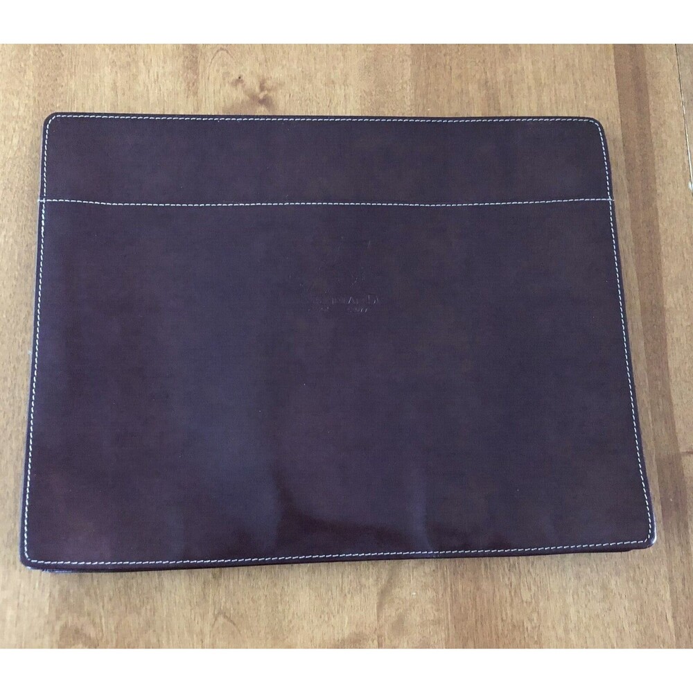 Keeneland Racetrack 75th Anniversary Barrington Leather Portfolio Office Racing